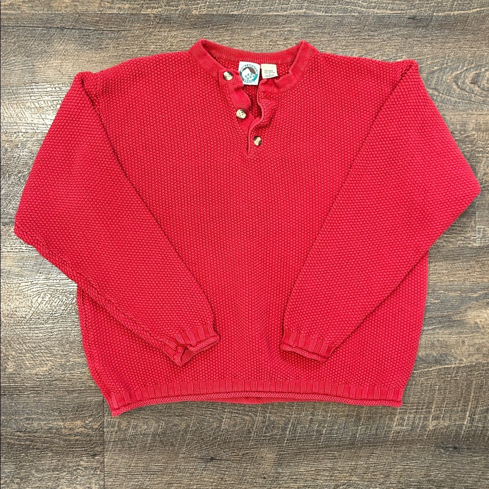 Vintage Appalachian Trail Sweater, Men’s Size Large Red